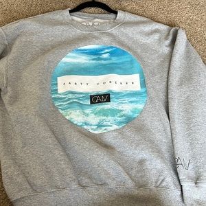 Grey crew neck